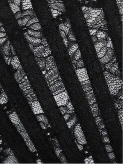 Spitze Korsett MALIA JULIETTE NOIRE Schwarz Von Cadolle -Pink Zebra 3136jb korsett schwarz malia juliette corset noire cadolle 5