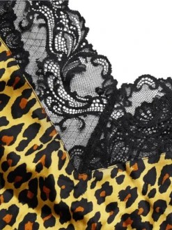 Teddy BODYSHIRT PANTHERE Gold-schwarz Von Cadolle Mit Seide -Pink Zebra 4097e bodyshirt soie panthere leo print cadolle 4