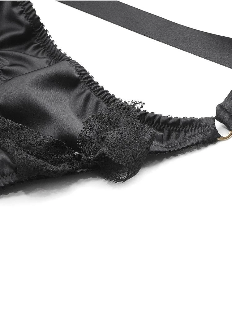 Satin Culotte GEISHA Uni Mit Schleifen Von Cadolle 9 Satin Culotte GEISHA Uni Mit Schleifen Von Cadolle – Bild 7