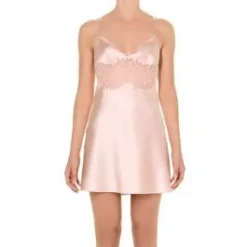 Seide Neglige WEDDING Puder-rosé Von Ritratti