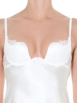 Seide Baby-Doll Star-Cup WEDDING Weiß Von Ritratti -Pink Zebra 71149 wedding starcup white ritratti 2