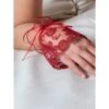 Spitze Arm-Stulpen BOUQUET DE FLEURS Von Ambra -Pink Zebra arm stulpen 6600 rot ambra 2 2