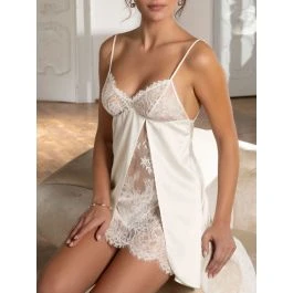 Babydoll BELLISSIME AMOUR Aus Spitze Und Satin Von Lise Charmel 3 Babydoll BELLISSIME AMOUR Aus Spitze Und Satin Von Lise Charmel