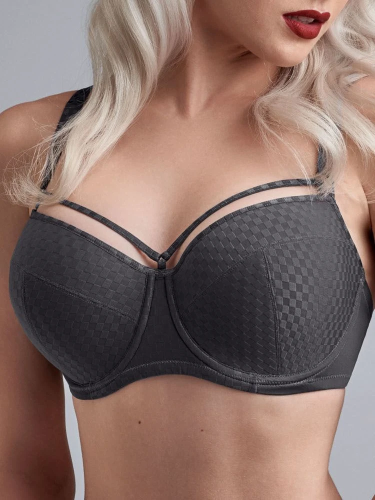 Balconette BH SPACE ODYSSEY STYLE Checkered Steel D Bis E Von Marlies Dekkers 4 Balconette BH SPACE ODYSSEY STYLE Checkered Steel D Bis E Von Marlies Dekkers – Bild 2