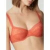Tüllspitze Bügel-BH MISS LEJABY Basic Von Maison Lejaby -Pink Zebra balconette bh mit spitze orange misslejaby chili maison lejaby 1 2 2