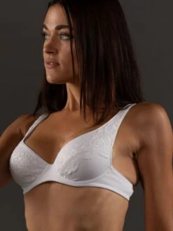 Bügel-BH Mit Baumwolle VELATO Cotone Candy Von Cotton Club -Pink Zebra baumwolle gb6 bh velato buegel weiss cotton club cotone candy