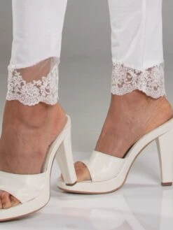 Baumwolle Leggings EVASIONE Cotone Candy Von Cotton Club -Pink Zebra baumwolle gf1 leggins evasione weiss cotton club 4 cotone candy