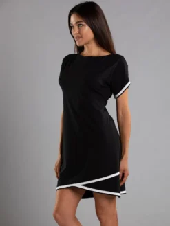 Nachtkleid Kurzarm LEGGEREZZA Cotone Candy Von Cotton Club -Pink Zebra baumwolle hb7 nachthemd leggerezza schwarz cotton club cotone candy 1