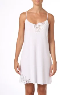 Nachthemd CAROLA Weiß Modal-Baumwolle Von Imec 8 Nachthemd CAROLA Weiß Modal-Baumwolle Von Imec -Pink Zebra baumwolle modal nachthemd carola weiss 69953 imec