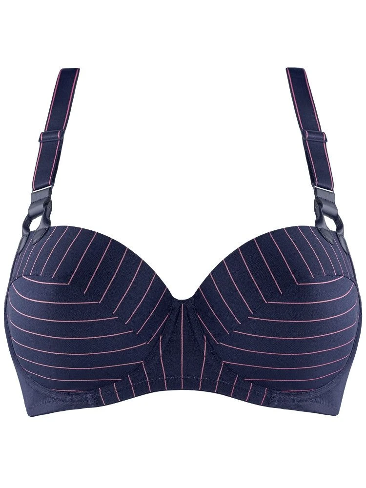Balconette BH GLORIA STYLE Maritime Blue + Shocking Pink D Bis E-Cup Von Marlies Dekkers 5 Balconette BH GLORIA STYLE Maritime Blue + Shocking Pink D Bis E-Cup Von Marlies Dekkers – Bild 3