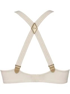 Balconette BH GLORIA STYLE Pristine Gold C-Cup Von Marlies Dekkers -Pink Zebra bh creme gold gestreift 19540 gloria marlies dekkers 1