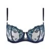 Bügel-BH VELVET MEMORIES Halbschale Von Aubade -Pink Zebra bh halbschale blau rbf14 velvet memories aubade