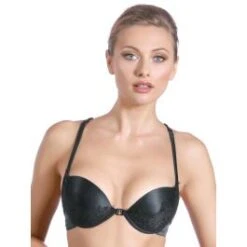 Push Up BH Mit Spitzenrücken BLACK SWAN Von Prelude Milano