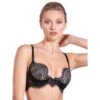 BLACK SWAN Spitzen Push Up BH Von Prelude Milano -Pink Zebra bh push up pads schwarz ys285 black swan prelude 2