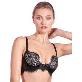 BLACK SWAN Spitzen Push Up BH Von Prelude Milano 3 BLACK SWAN Spitzen Push Up BH Von Prelude Milano
