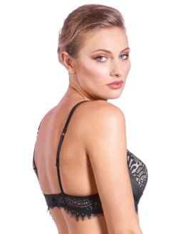BLACK SWAN Spitzen Push Up BH Von Prelude Milano 11 BLACK SWAN Spitzen Push Up BH Von Prelude Milano -Pink Zebra bh push up pads schwarz ys285 black swan prelude