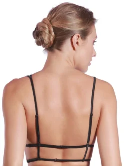 Triangel Longline BH BLACK SWAN Aus Spitze Von Prelude Milano -Pink Zebra bh triangle longline schwarz ys281 black swan prelude 2