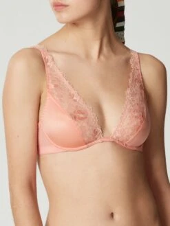 Triangel BH SHADE Uni Von Maison Lejaby -Pink Zebra bh ungef ttert mit spitze shade apricot p0009 maison lejaby 7 7 2 2