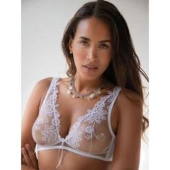 Triangel-BH BOUQUET DE FLEURS Weiss Von Ambra