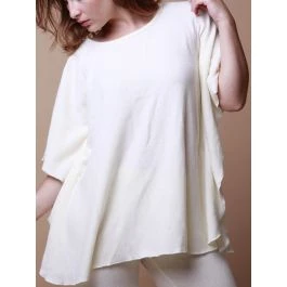 Kuschel-Baumwolle Poncho / Bigshirt CASUAL Von GATTINA 3 Kuschel-Baumwolle Poncho / Bigshirt CASUAL Von GATTINA