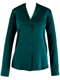 100% Seide Bluse TOI MON AMOUR Basic Farben Von Aubade -Pink Zebra bluse gr n seide toi mon amour qs44 emeraude aubade 1 1 1 1