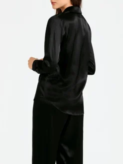 100% Seide Bluse TOI MON AMOUR Viele Farben Von Aubade -Pink Zebra bluse schwarz seide toi mon amour qs44 noir aubade 4 1