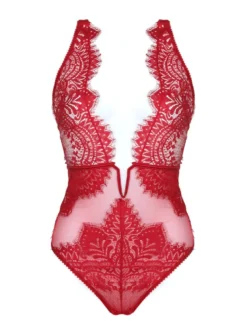 Body BLACK SWAN CRYSTAL Mit Steinchen Von Prelude Milano -Pink Zebra body crystal spitze yh288 rot black swan prelude milano