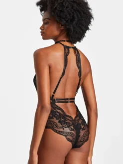 Body PRECIOUS TALE Mit Leavers Spitze Von Aubade -Pink Zebra body spitze re86 schwarz precious tale aubade 5