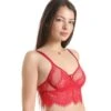 Bralette BLACK SWAN Spitze Von Prelude Milano -Pink Zebra bralette buegel bh spitze ys284 rot black swan prelude milano 2 9