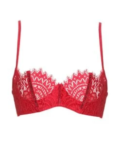 Balconette BH BLACK SWAN Mit Spitze Und Steinchen Von Prelude Milano -Pink Zebra buegel bh balconette ys280 rot black swan prelude milano