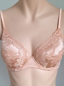 Seta Superior Bügel-BH Mit Seide POTENTE Von Cotton Club -Pink Zebra buegel bh mit seide apricot 3va potente cotton club