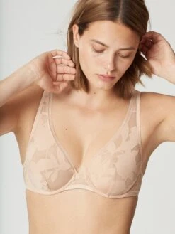 MAISON LEJABY Ausbrenner Bügel-BH VENUS Edel Von Maisonlejaby -Pink Zebra buegel bh puder 19533 venus maison lejaby 1 1