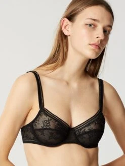 Tüllspitze Bügel-BH MISS LEJABY Fein Von Maison Lejaby -Pink Zebra buegel bh schwarz 16433 miss lejaby maison lejaby 1 1