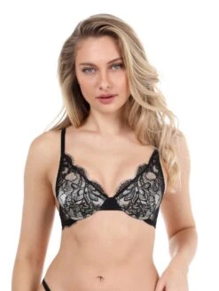 Triangel BH VALSE Aus Spitze Von Prelude Milano -Pink Zebra buegel triangel spitze ys320 schwarz valse prelude milano 4 1