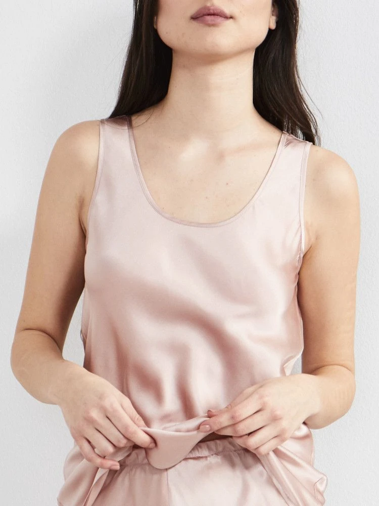 100% Seide Camisole Top KLASSIK SATIN Von Eva B. Bitzer 10 100% Seide Camisole Top KLASSIK SATIN Von Eva B. Bitzer – Bild 8