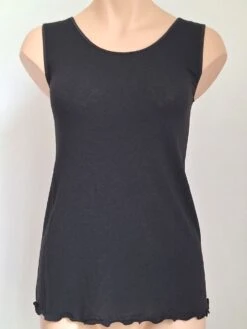 Camisole Top Mit Wolle Von Chiara Fiorini -Pink Zebra camisole top wolle nero cf1903 chiara fiorini