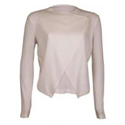 Merinowolle-Seide CARDIGAN Strickjacke Von Artimaglia