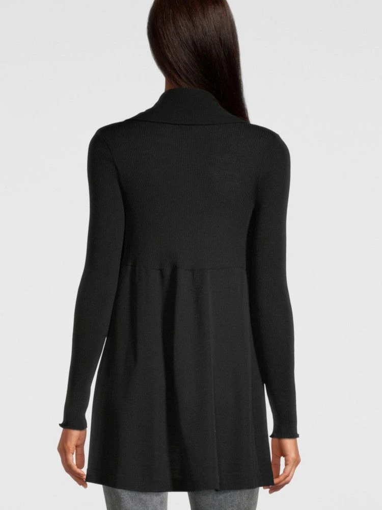 Merino Wolle-Seide CARDIGAN Strickjacke Von Oscalito 8 Merino Wolle-Seide CARDIGAN Strickjacke Von Oscalito – Bild 6