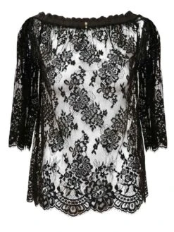 Spitze Carmen Shirt INESSA Von Escora -Pink Zebra carmen shirt inessa schwarz 9171 e251 400 escora 3 1 1