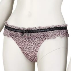 Tüll-String MALICIEUSE Von Chantal Thomass -Pink Zebra chantal thomass string rosa leopard 3
