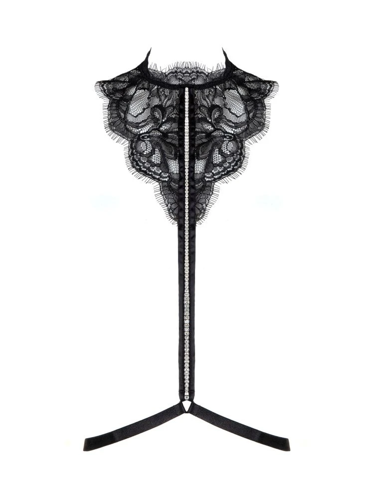 Choker VALSE CRYSTAL Aus Spitze Accessoir Prelude Milano 8 Choker VALSE CRYSTAL Aus Spitze Accessoir Prelude Milano – Bild 6