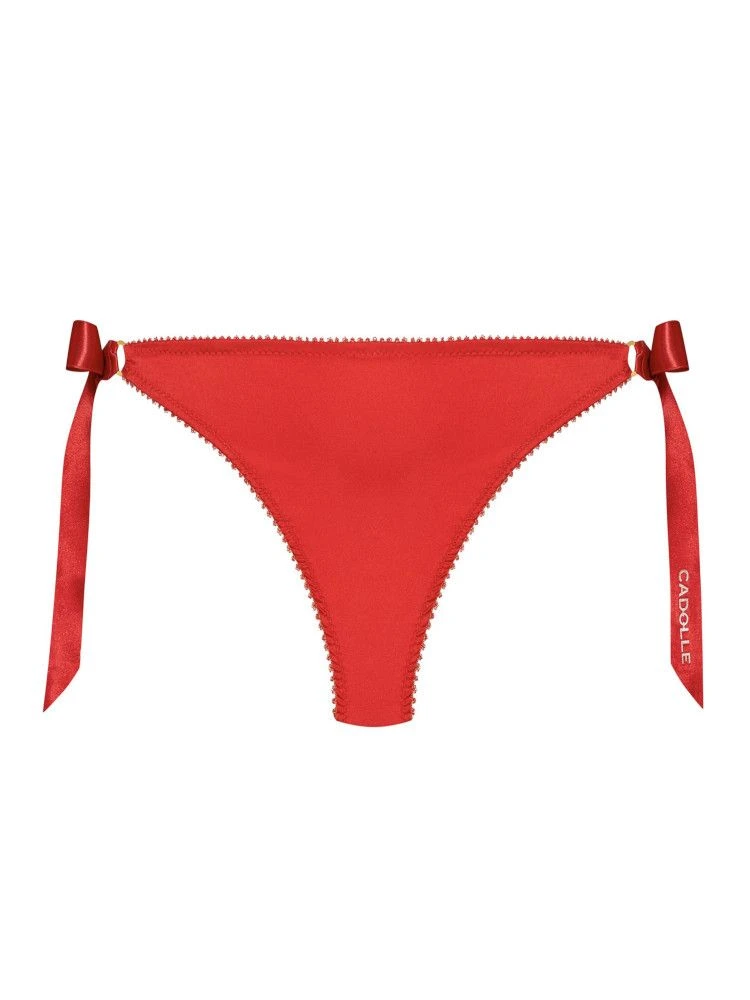 Satin Culotte GEISHA Uni Mit Schleifen Von Cadolle 6 Satin Culotte GEISHA Uni Mit Schleifen Von Cadolle – Bild 4