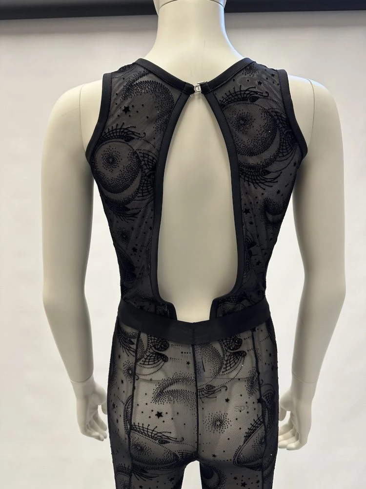 Einteiler LEVIOSA In Schwarz Von RCrescentini 6 Einteiler LEVIOSA In Schwarz Von RCrescentini – Bild 4