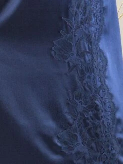 Seta Superior String Mit Seide Und Spitze ELETTO Von Cotton Club -Pink Zebra farbfeld seide spitze dunkelblau seta superior cotton club 4