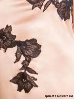 Seta Superior String Mit Seide Und Spitze ELETTO Von Cotton Club -Pink Zebra farbfeld seide spitze pesco nero seta superior cotton club 4