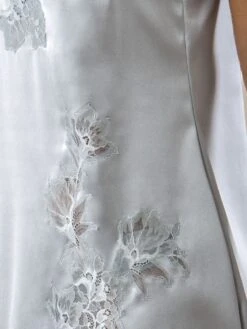 Seta Superior Top ESTREMO Mit Seide Und Spitze Von Cotton Club -Pink Zebra farbfeld seide spitze silber seta superior cotton club 2 1