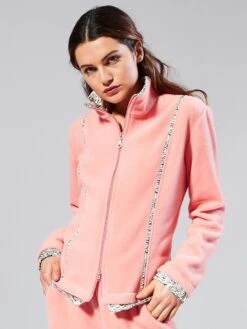 Hausanzug KEYLA Warm Von Fürstenberg Mit Viscose 11 Hausanzug KEYLA Warm Von Fürstenberg Mit Viscose -Pink Zebra fleecejacke pes viscose hummer tiger 51336635 magic mountain fuerstenberg