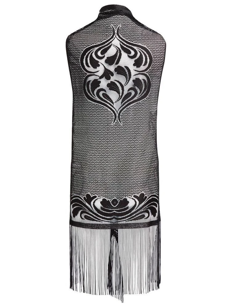 Lang Weste Mit Fransen LOVELY DOT Von Mademoiselle Coco Cavalière 7 Lang Weste Mit Fransen LOVELY DOT Von Mademoiselle Coco Cavalière – Bild 5