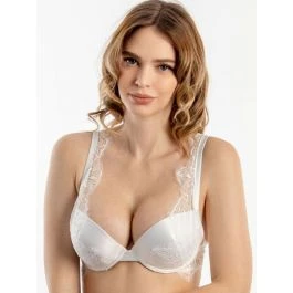 Gel Push-Up BH Crystal Edel Mit Spitze Von Prelude Milano 3 Gel Push-Up BH Crystal Edel Mit Spitze Von Prelude Milano