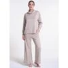 Feinstrick Hausanzug LOUNGE No. 5 Beige Viscosemix Von Verdiani 2 Feinstrick Hausanzug LOUNGE No. 5 Beige Viscosemix Von Verdiani -Pink Zebra hausanzug viscose feinstrick beige 8808 loungewear verdiani